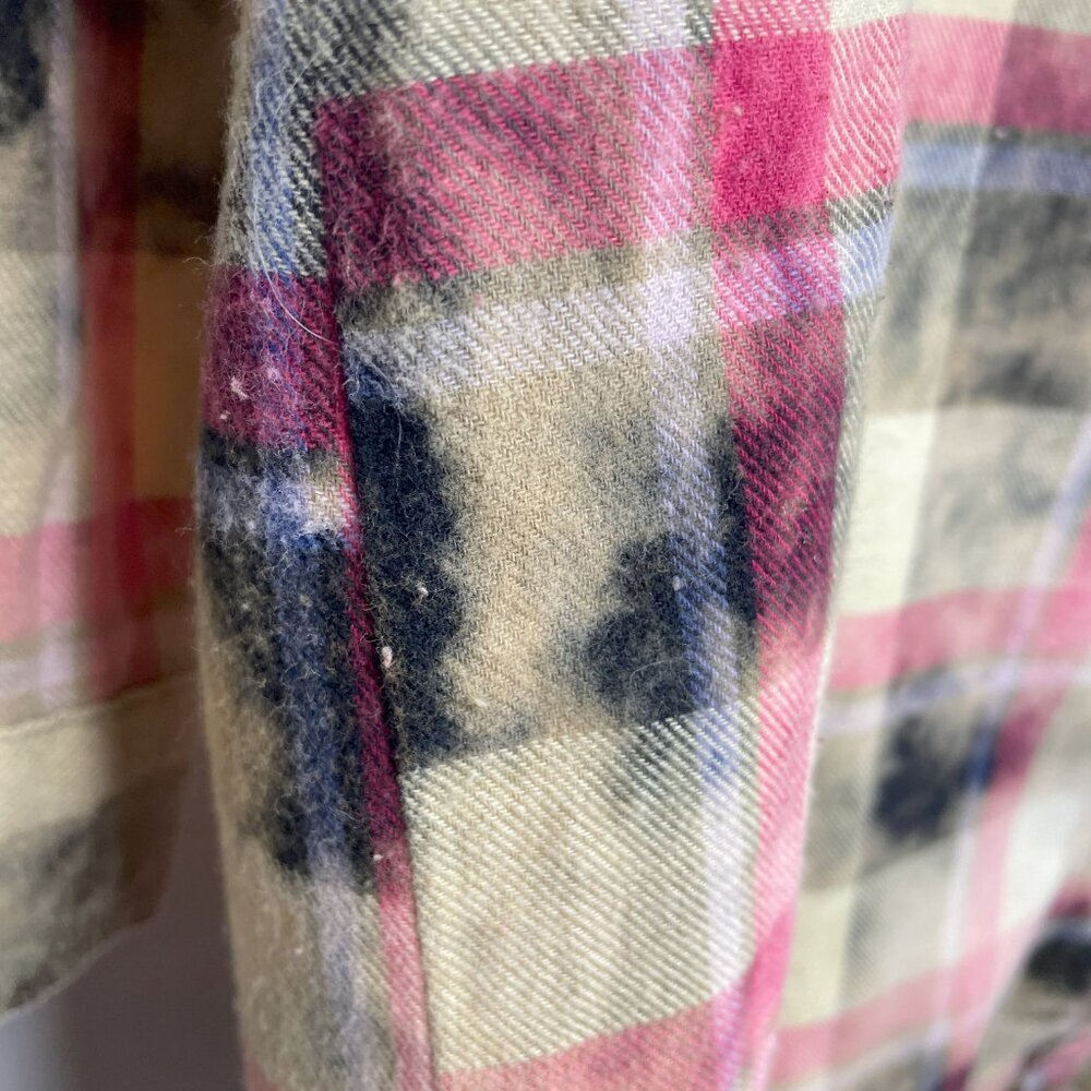 Fantastic Fawn Plaid Cotton Shacket Size Small - Picture 7 of 9